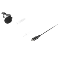 Saramonic LavMicro U1A Clip-On Lavalier Mic with Lightning Connector Cable 6 3
