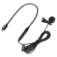 Saramonic LavMicro U1A Clip-On Lavalier Mic with Lightning Connector Cable 6 6