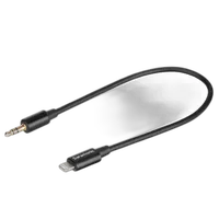 Saramonic LavMicro U1A Clip-On Lavalier Mic with Lightning Connector Cable 6 7