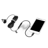 Saramonic LavMicro U1B Clip-On Lavalier Mic with Lightning Connector Cable 1 4