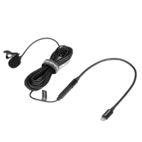 Saramonic LavMicro U1B Clip-On Lavalier Mic with Lightning Connector Cable 1 5