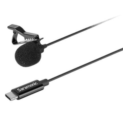 Saramonic LavMicro U3A Clip-On Lavalier Mic with USB-C Cable 6.6