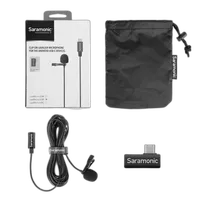 Saramonic LavMicro U3B Clip-On Lavalier Mic with USB-C Cable 19.7 1