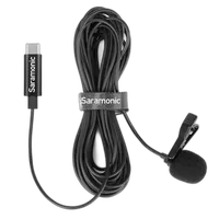 Saramonic LavMicro U3B Clip-On Lavalier Mic with USB-C Cable 19.7 4