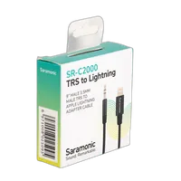Saramonic SR-C2000 3.5mm TRS Male to Apple Lightning Connector Microphone  and 5