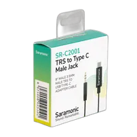 Saramonic SR-C2001 3.5mm Male TRS to USB-C Stereo or Mono Microphone and Aud 3
