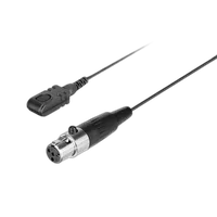Saramonic DK4E Mini Pro Omni Lavalier Mic w/ TA4F Mini 4-Pin Locking Connect 2