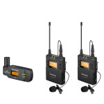 Saramonic UwMic9 2-Person Wireless Omni Lavalier Mic System with Plug-In Rec