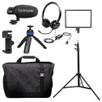 Saramonic Home Base Personal Plus Portable Video Conferencing Kit with LED L