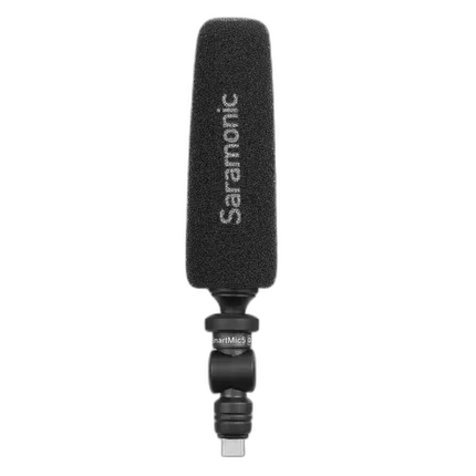 Saramonic SmartMic5UC Mini Shotgun Microphone USB-C Connection