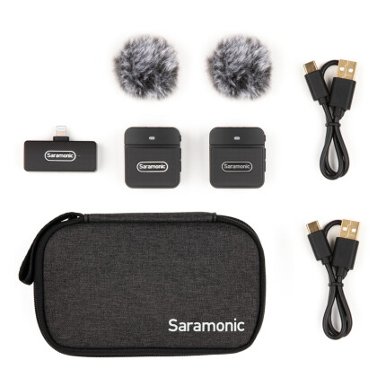 Saramonic Blink 100 B4 TX+TX+RX 2-Person 2.4GHz Micro Wireless System - IOS