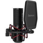 Saramonic SR-BV4 Broadcast and Podcast Microphone with Shock Mount and Pop F