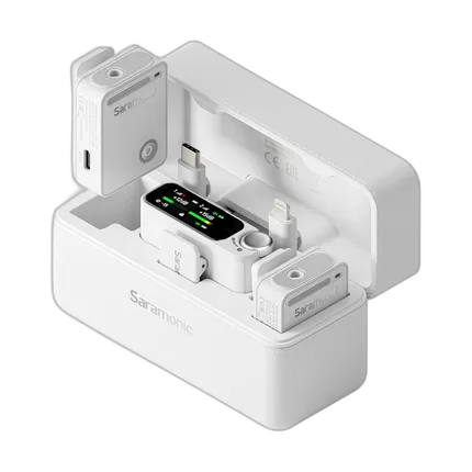 Saramonic Ultra 2-Person Universal Wireless Mic - White