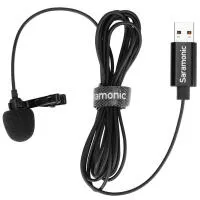 Saramonic SR-ULM10 Ultracompact Clip-On Lavalier Microphone with USB-A 0