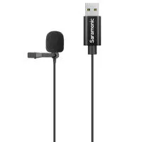Saramonic SR-ULM10 Ultracompact Clip-On Lavalier Microphone with USB-A 2