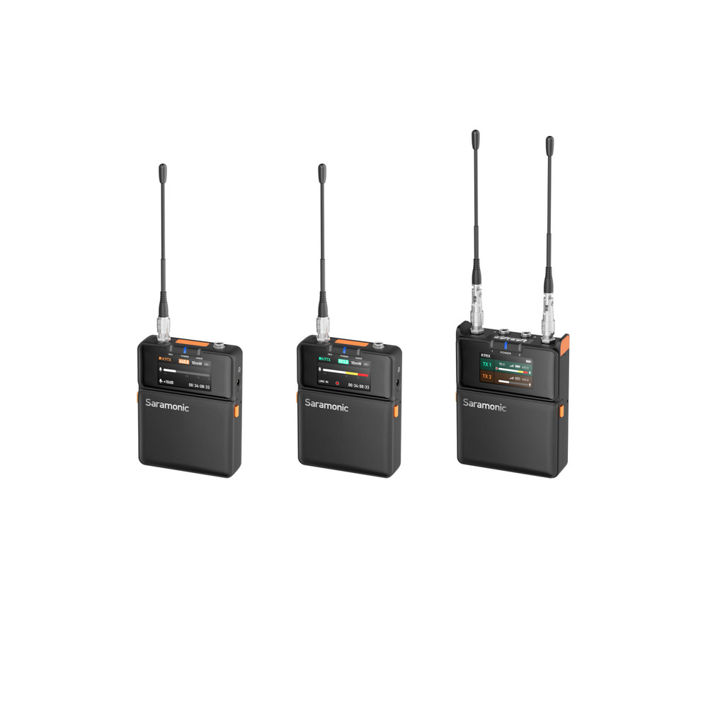 Saramonic K9-US receiver and transmitters