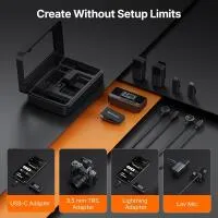 Saramonic Air 2-Person Universal Micro Wireless Mic System 3