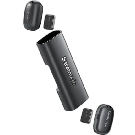 Saramonic Air-SE 2-Person Ultra-Mini Wireless Mic System w/ USB-C Receiver O