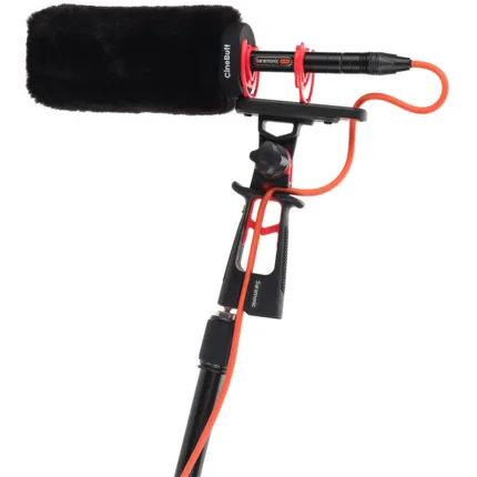 Saramonic Slide-On Furry Windshield for Mid-Sized Shotgun Mics - Black