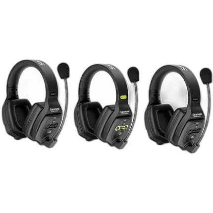 Saramonic WiTalk-WT3D 3-Person Full-Duplex Wireless Intercom System w/ 3x Du