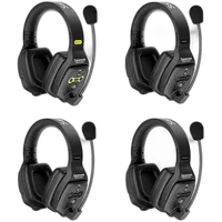 Saramonic WiTalk-WT4D 4-Person Full-Duplex Wireless Intercom System w/ 4x Du 0