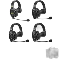 Saramonic WiTalk-WT4S 4-Person Full-Duplex Wireless Intercom System w/ 4x Si 4