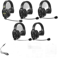 Saramonic WiTalk-WT5S 5-Person Full-Duplex Wireless Intercom System w/ 5x Si 4
