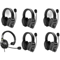 Saramonic WiTalk-WT6D 6-Person Full-Duplex Wireless Intercom Sy w/ 5x Dual-E 0