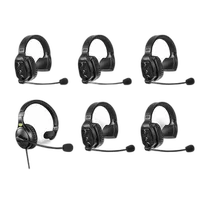 Saramonic WiTalk-WT6S 6-Person Full-Duplex Wireless Intercom Syst w/ 5x Sing 0