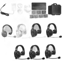 Saramonic WiTalk-WT7S 7-Person Full-Duplex Wireless Intercom Syst w/ 6x Sing 5