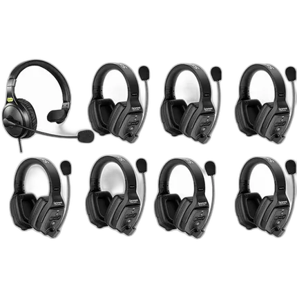 Saramonic WiTalk-WT8D 8-Person Full-Duplex Wireless Intercom Sy w/ 7x Dual-E