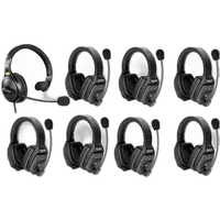 Saramonic WiTalk-WT8D 8-Person Full-Duplex Wireless Intercom Sy w/ 7x Dual-E 0