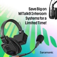 Saramonic WiTalk9-2S 2-Person 1.9GHz Full-Duplex Wireless Intercom System 1