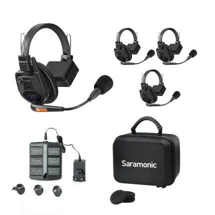 Saramonic WiTalk9-3S 3-Person 1.9GHz Full-Duplex Wireless Intercom System