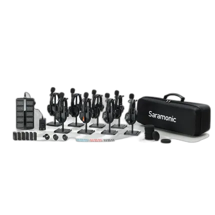 Saramonic WiTalk9-8S 8-Person 1.9GHz Full-Duplex Wireless Intercom System