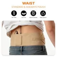 Saramonic CineBuff Strap Med/Lrg 120cm Dual-Pouch Transmitter Waist Strap 1