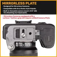 SpiderX Holster Set For Mirrorless Cameras(Camera Plate and SpiderX Holster) 2