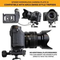 SpiderX Holster Set For Mirrorless Cameras(Camera Plate and SpiderX Holster) 4