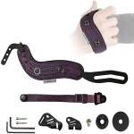 SpiderPro v2 Hand Strap - Purple Leather