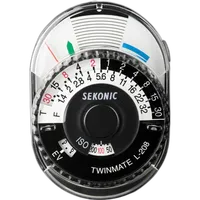 Sekonic L208 Twin Mate Ambient Light Meter w/ Case 1