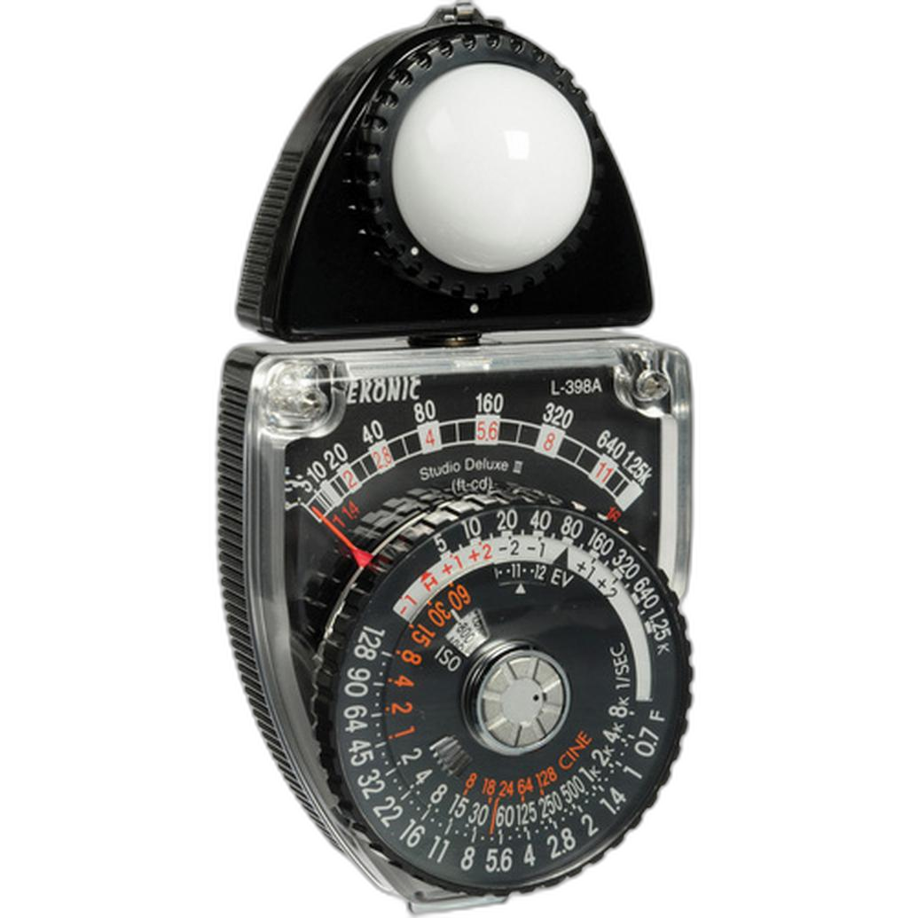 Sekonic L398A meter for incident metering expired film