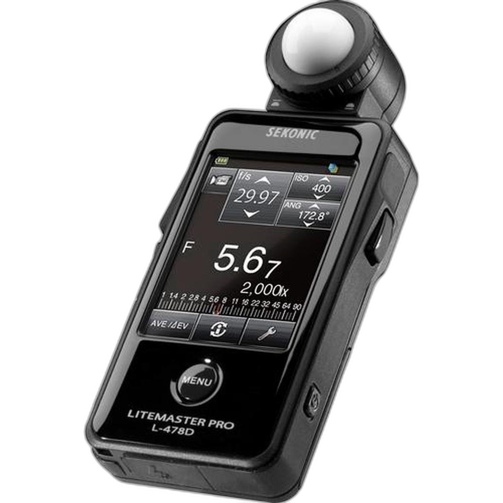 Sekonic L-478D LiteMaster Pro Meter side view