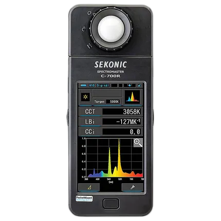 Sekonic - C-700R-U Spectrometer w/ Pocket Wizard Transmitter