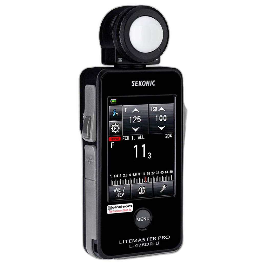Sekonic Litemaster Pro L-478-U-EL Series meter for Elinchrom