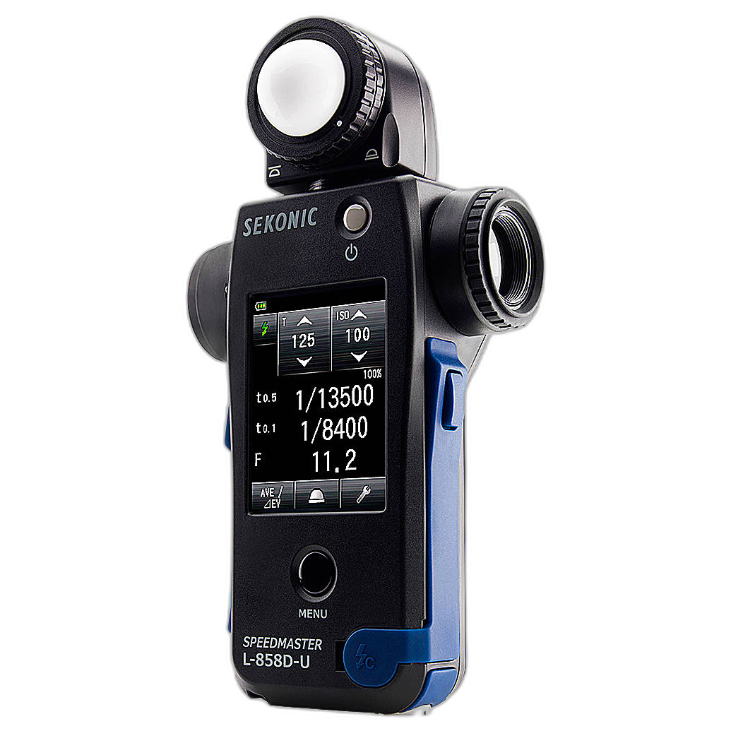 Sekonic L-858D-U Speedmaster Light Meter display
