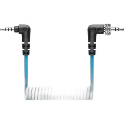 Sennheiser CL 35 TRRS Locking 3.5mm TRS to 3.5mm TRRS Coiled Cable
