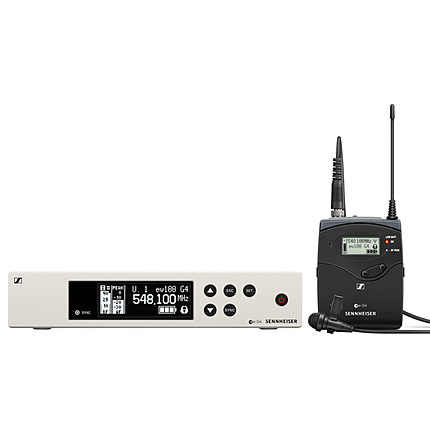 Sennheiser EW 100 G4-ME2 Wireless Omni Lav Mic. System (A: 516 to 558 MHz)