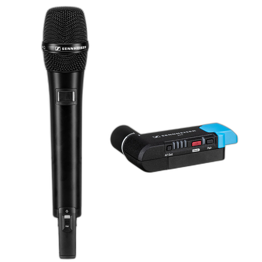 Sennheiser AVX-835 SET digital camera-mount wireless handheld microphone for interview video production