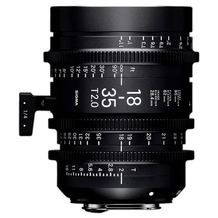 Sigma 18-35mm T2 High-Speed Zoom Lens (Canon EF)