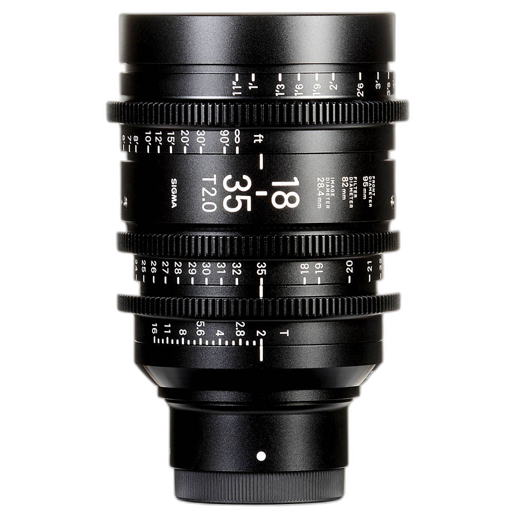 Sigma 18-35mm T2 High-Speed Zoom Lens alternate view